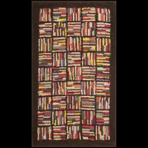 American Hooked Rug #6757